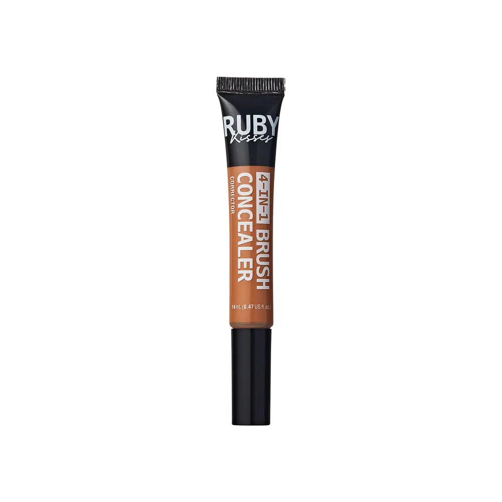 Ruby Kisses 4-In-1 Full Coverage Concealer with Brush Tip - Image 145