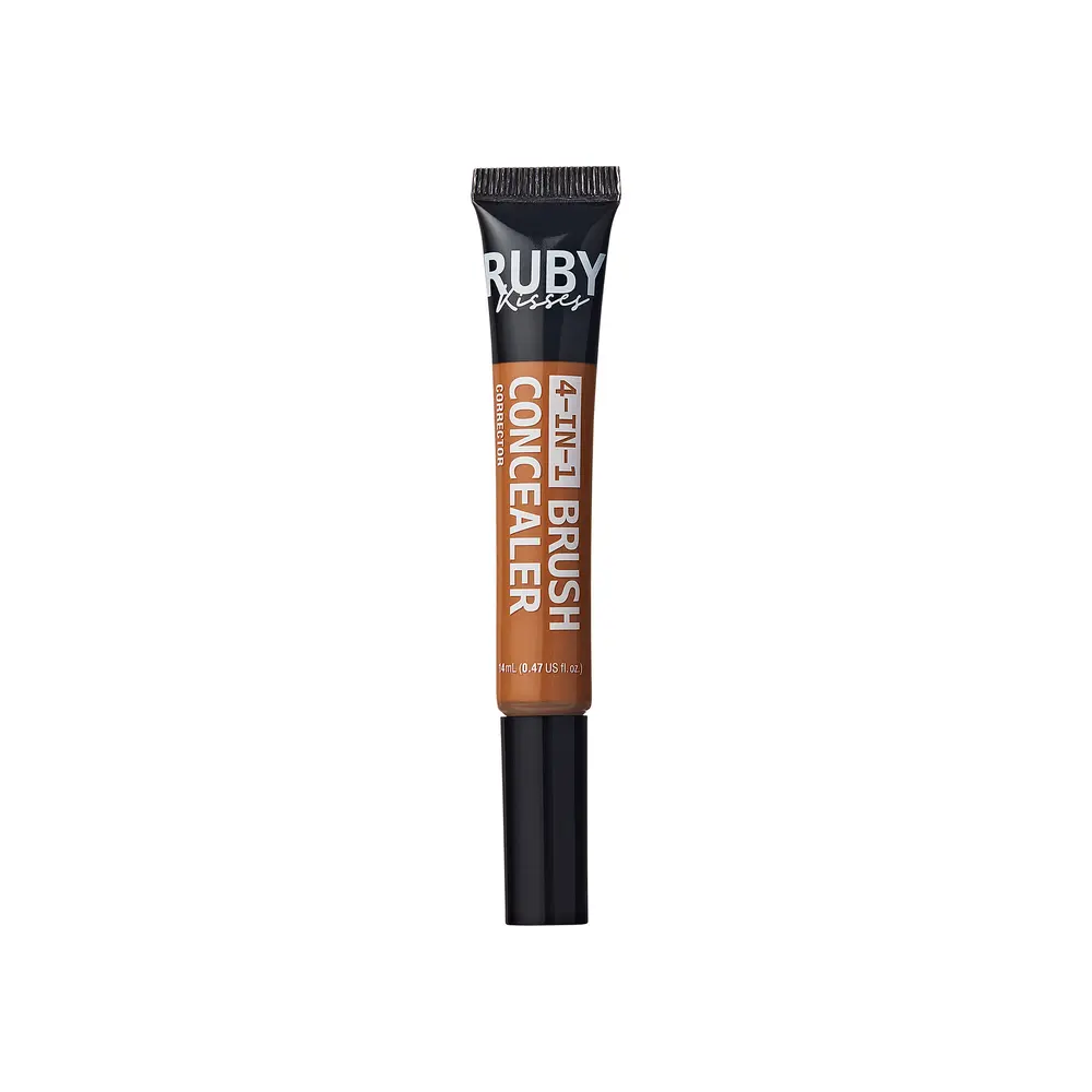 Ruby Kisses 4-In-1 Full Coverage Concealer with Brush Tip - Image 148