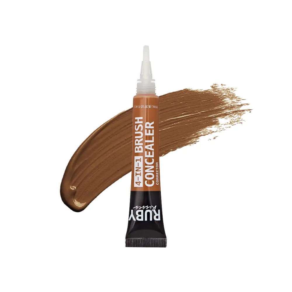 Ruby Kisses 4-In-1 Full Coverage Concealer with Brush Tip - Image 17