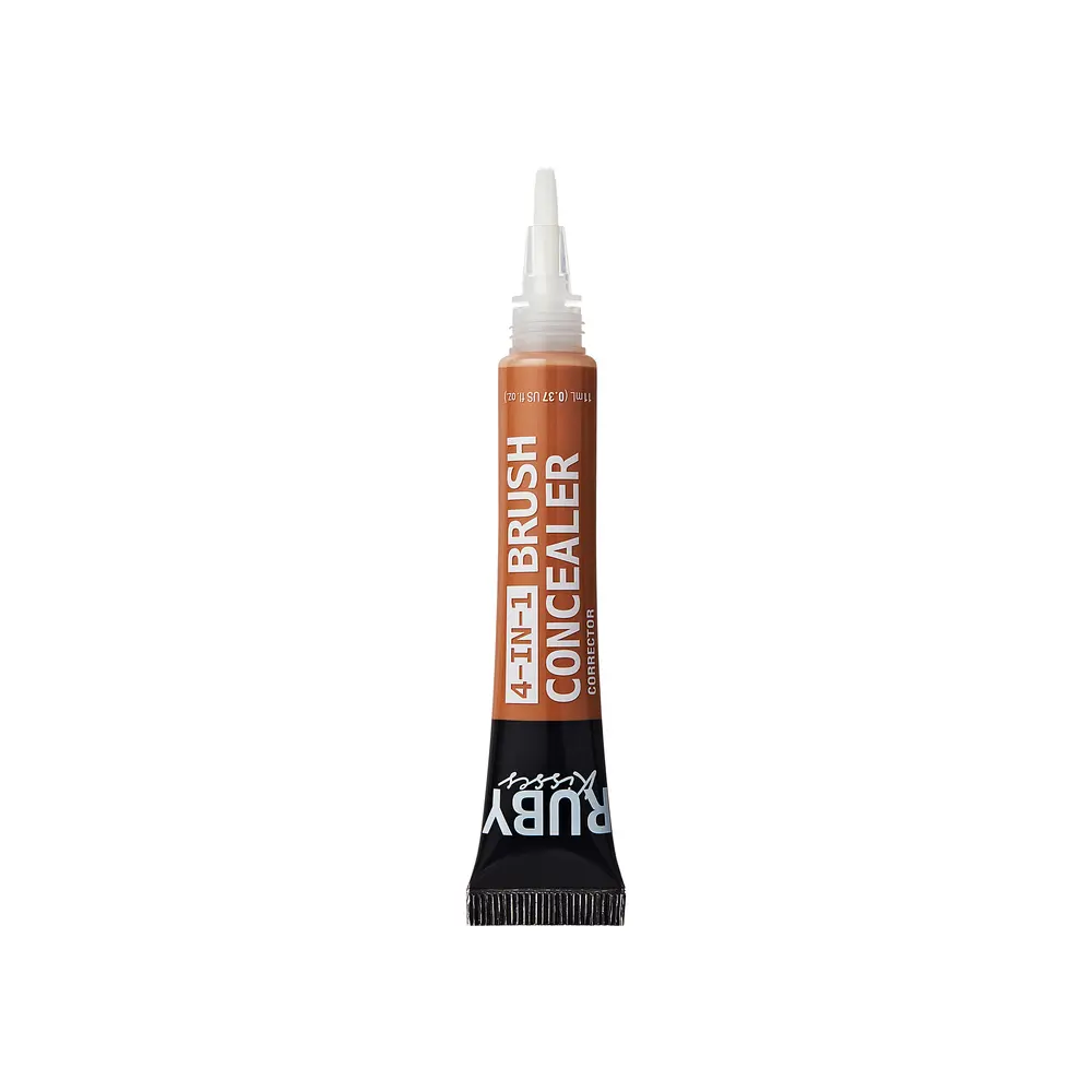 Ruby Kisses 4-In-1 Full Coverage Concealer with Brush Tip - Image 18