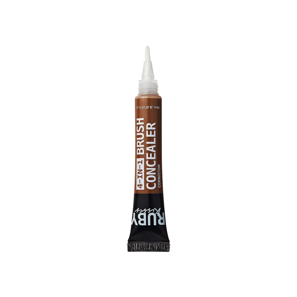 Ruby Kisses 4-In-1 Full Coverage Concealer with Brush Tip - Image 21