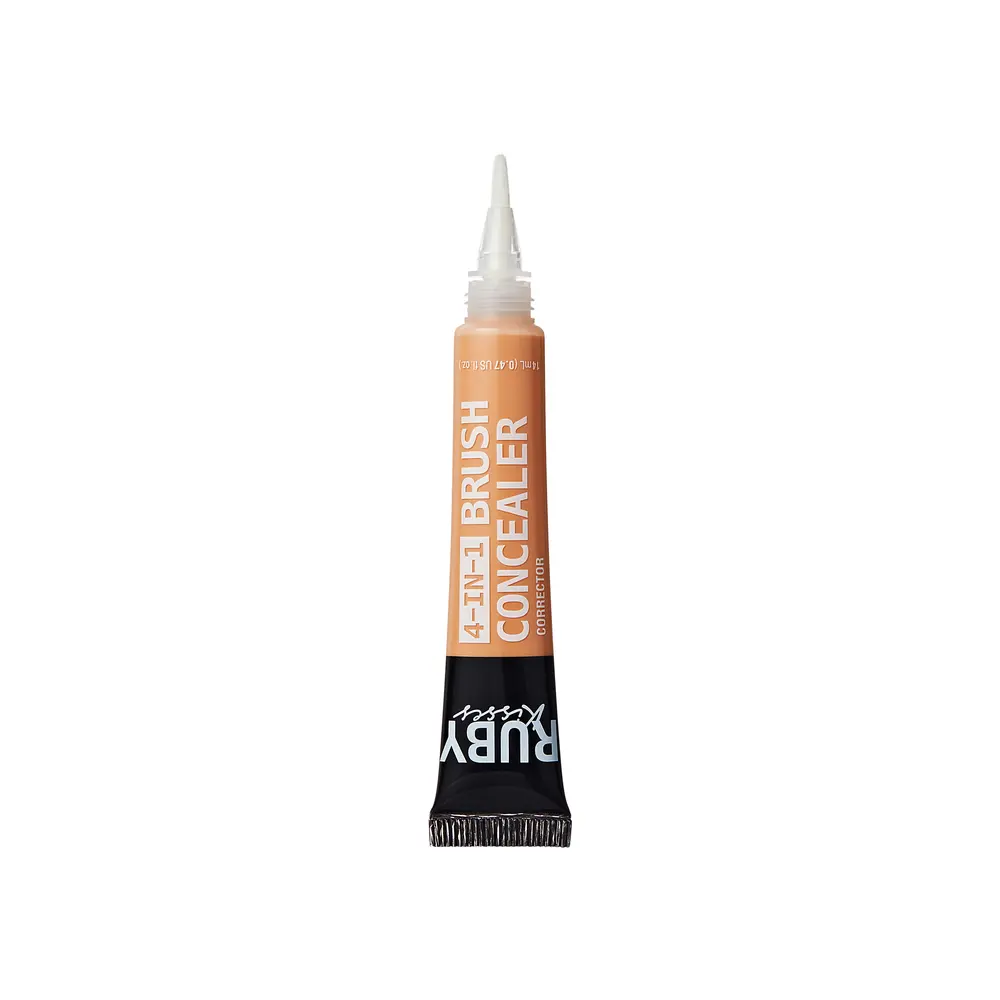 Ruby Kisses 4-In-1 Full Coverage Concealer with Brush Tip - Image 3