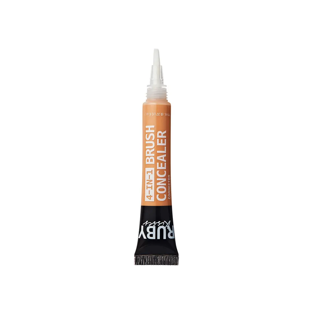 Ruby Kisses 4-In-1 Full Coverage Concealer with Brush Tip - Image 5