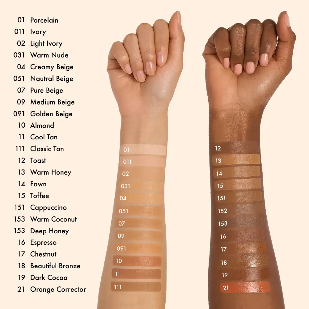 Ruby Kisses 4-In-1 Full Coverage Concealer with Brush Tip - Image 90