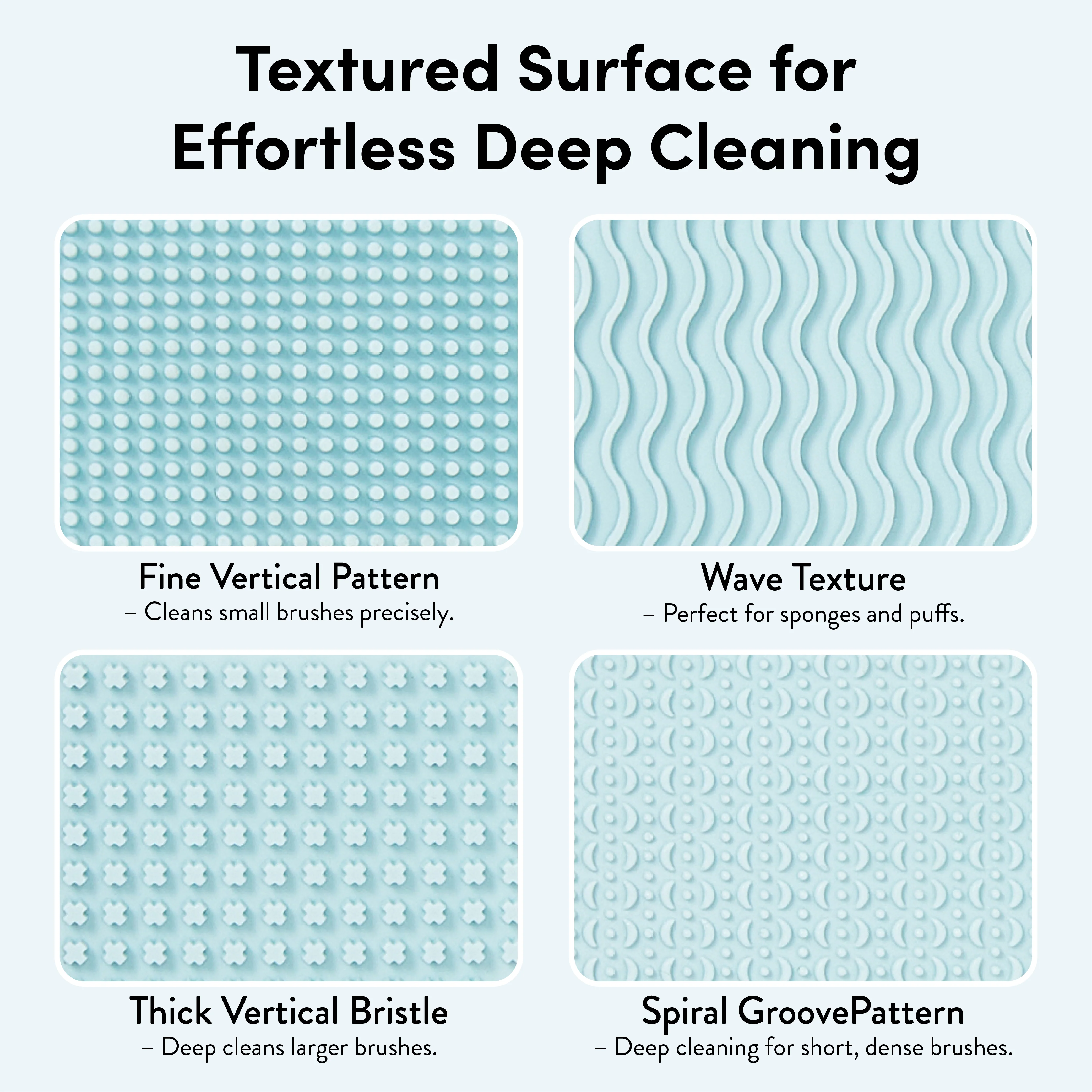 éclat 4-in-1 Makeup Brush Cleaner Mat & Organizer Case - Portable Deep Cleaning Bowl, Drying Rack & Cosmetic Tool Storage for Brushes, Sponges & Puffs - Image 11