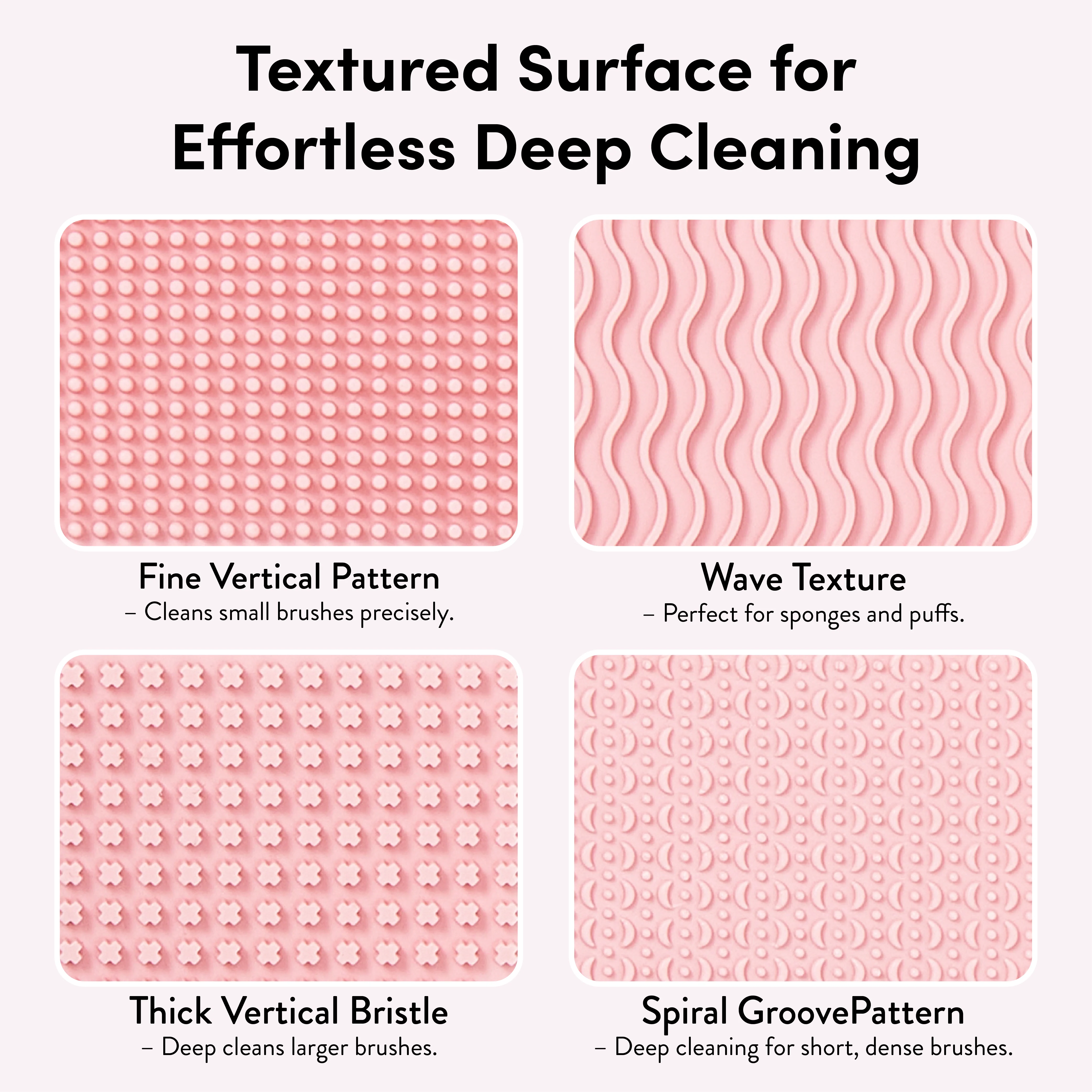 éclat 4-in-1 Makeup Brush Cleaner Mat & Organizer Case - Portable Deep Cleaning Bowl, Drying Rack & Cosmetic Tool Storage for Brushes, Sponges & Puffs - Image 3