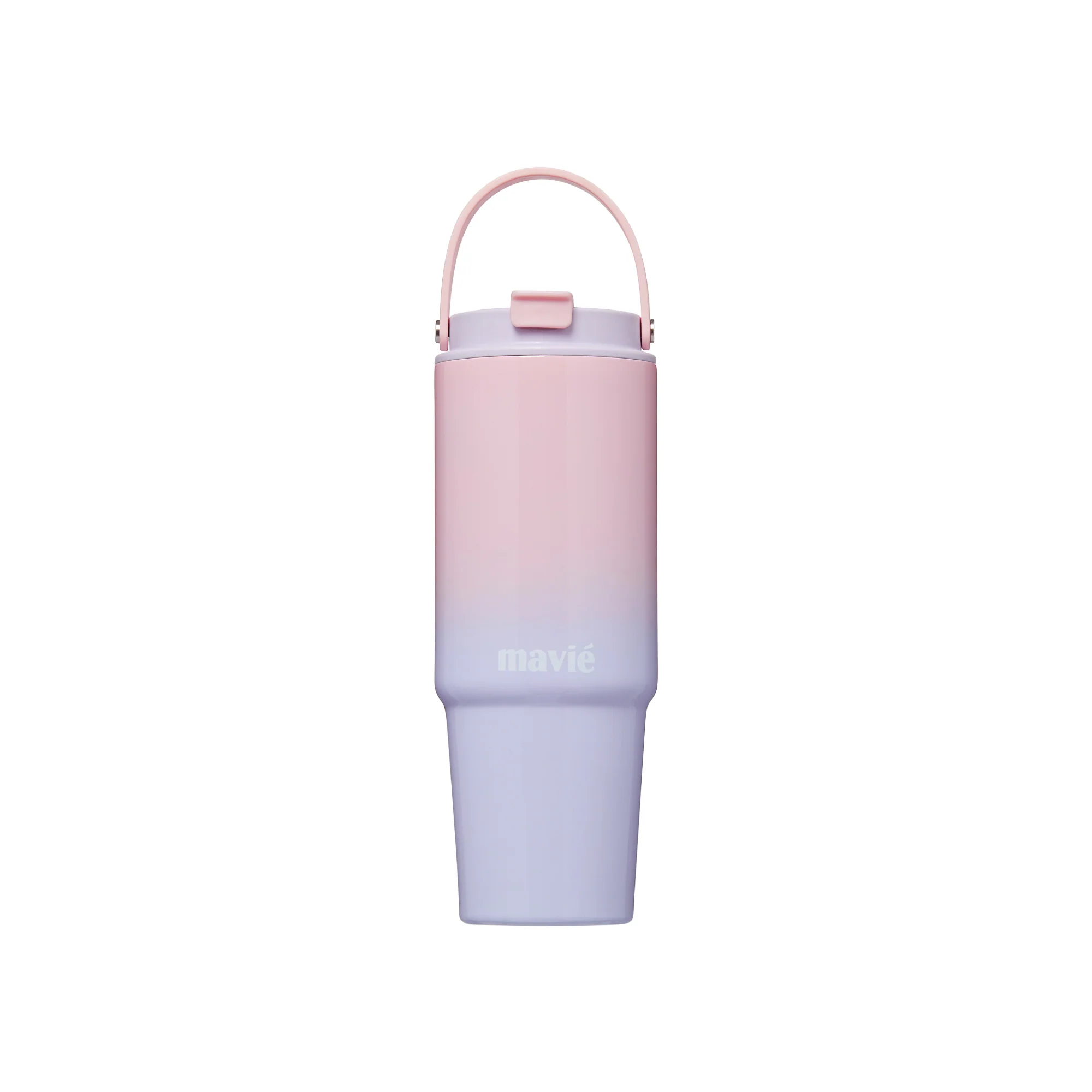 MAVIE 30oz Tumbler With Top Handle & Built-In Flip Straw + Sip Spout - Image 9