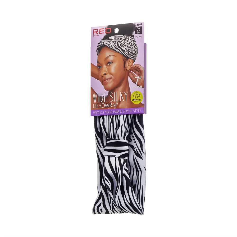 RED by KISS 7” Extra Wide Dry-Fit Headwrap – Moisture-Wicking - Image 14