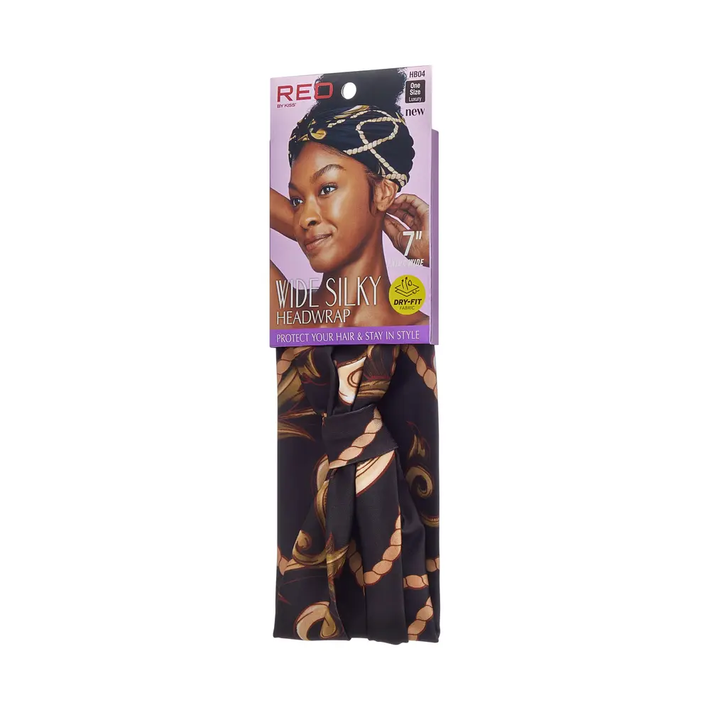 RED by KISS 7” Extra Wide Dry-Fit Headwrap – Moisture-Wicking - Image 15