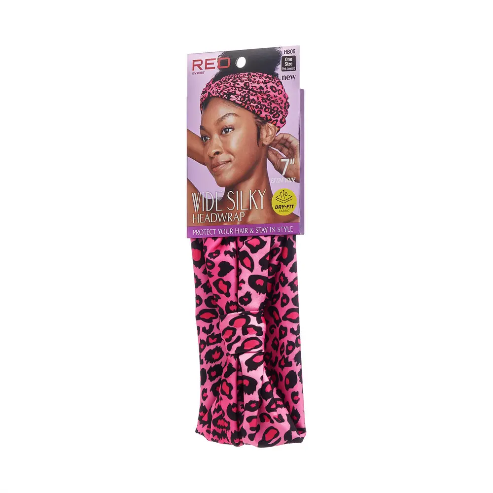 RED by KISS 7” Extra Wide Dry-Fit Headwrap – Moisture-Wicking - Image 16