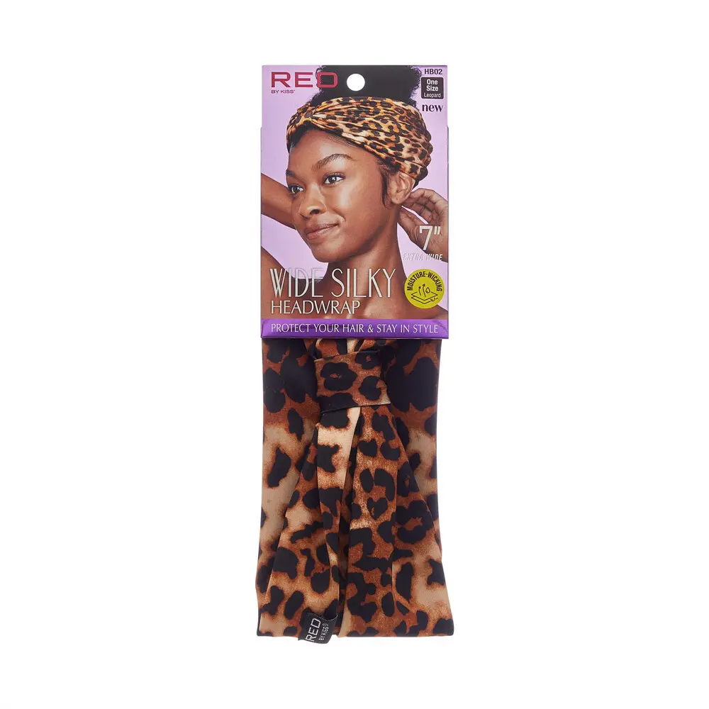 RED by KISS 7” Extra Wide Dry-Fit Headwrap – Moisture-Wicking - Image 2