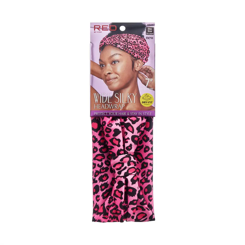 RED by KISS 7” Extra Wide Dry-Fit Headwrap – Moisture-Wicking - Image 5