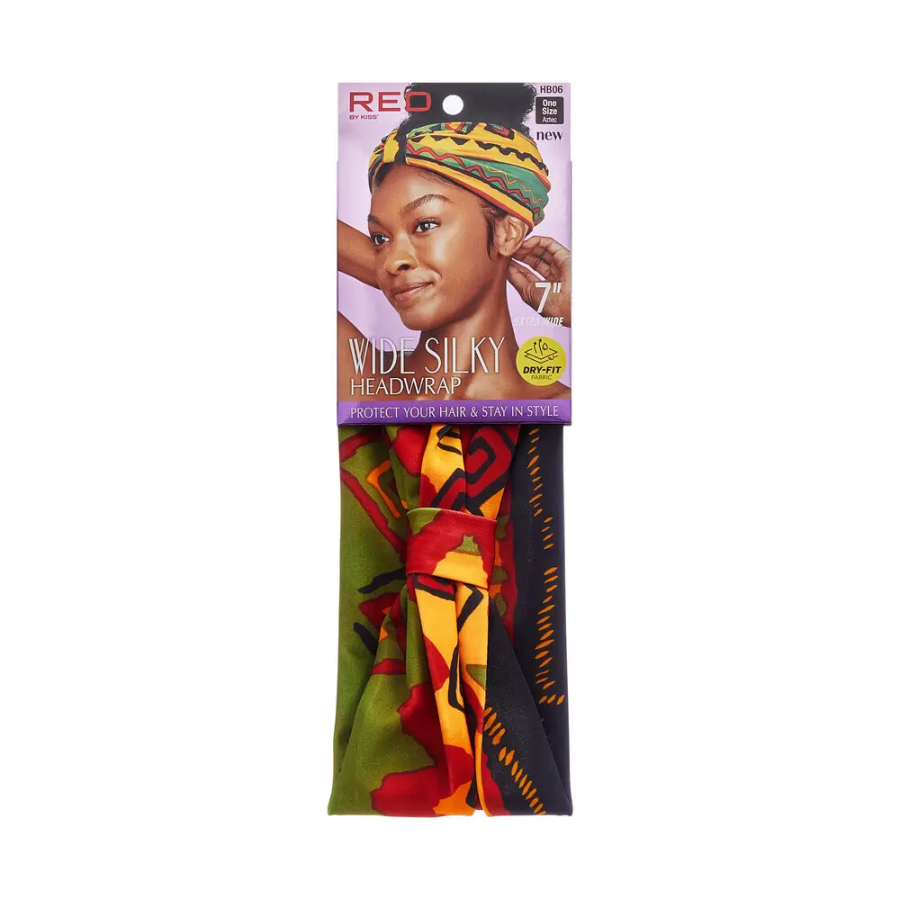 RED by KISS 7” Extra Wide Dry-Fit Headwrap – Moisture-Wicking - Image 6