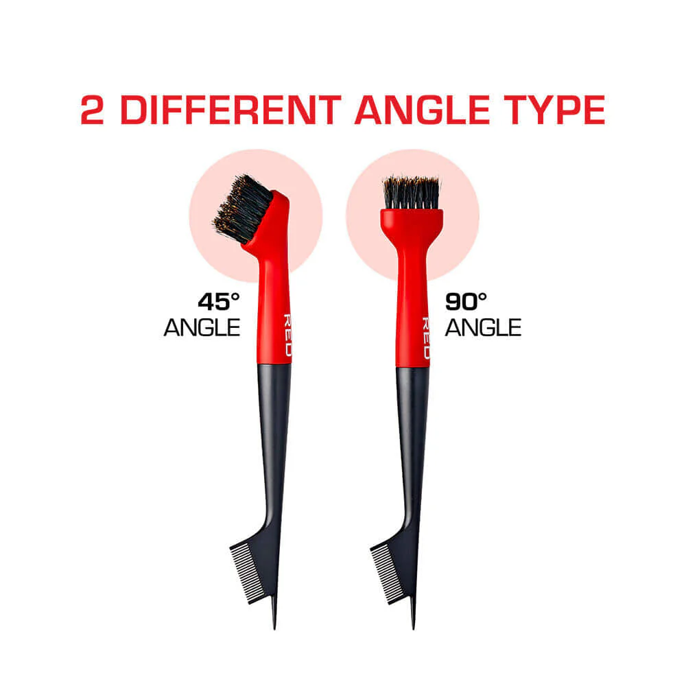 RED by KISS 90¡ Angled Edge Pro Brush with Pin Tail - Image 5