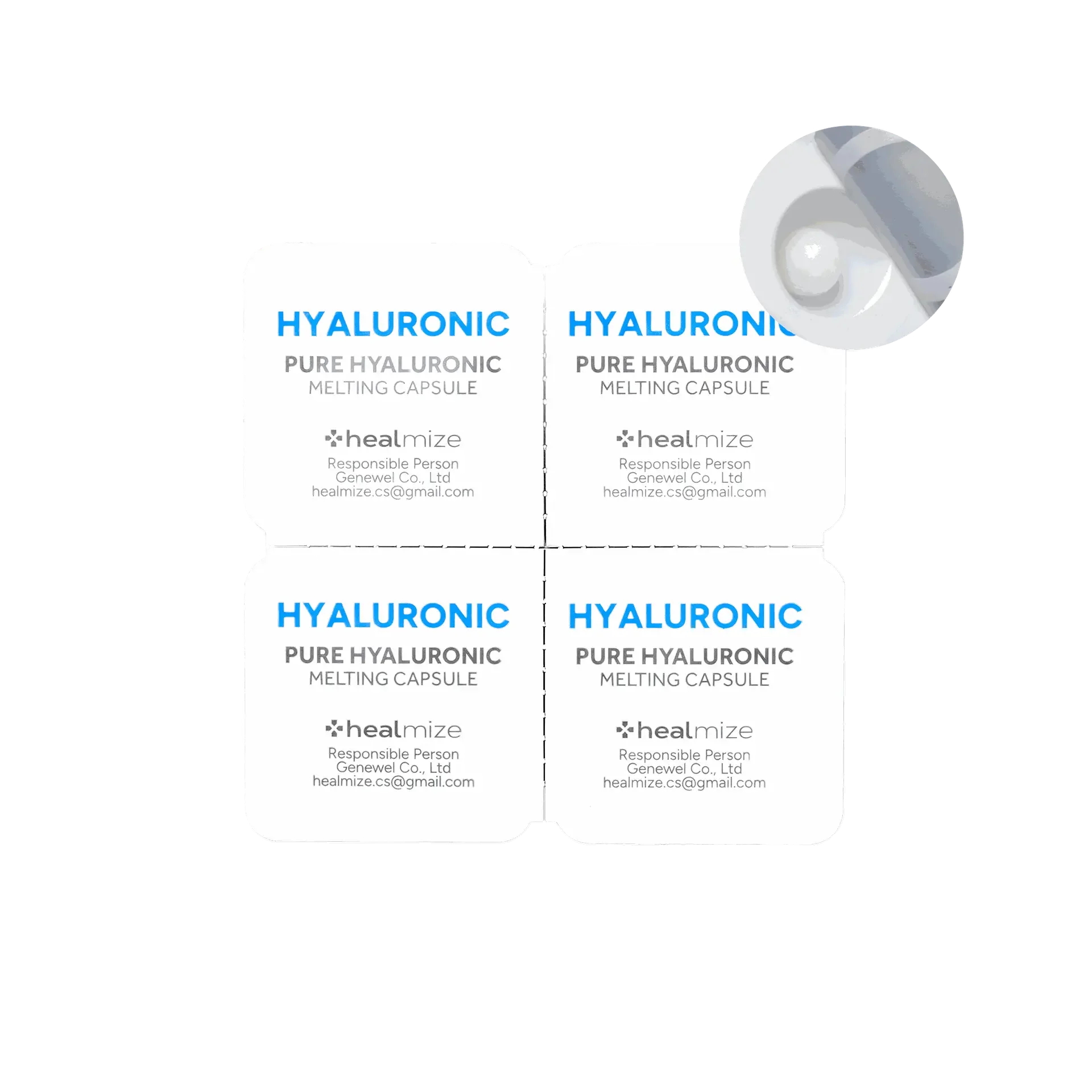 HealMize 99.5% Pure Freeze-Dried Hyaluronic Acid Melting Capsule for Deep Hydration - Image 17