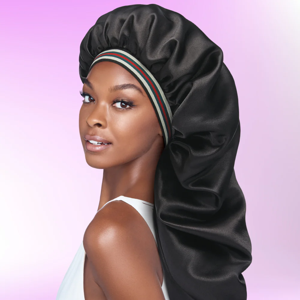 RED by KISS Adjustable Fashion Hair Bonnet for Day & Night Hair Protection - Image 10