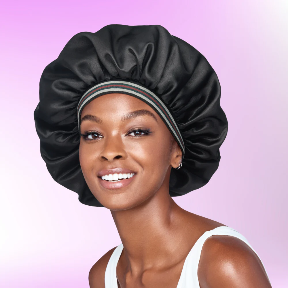 RED by KISS Adjustable Fashion Hair Bonnet for Day & Night Hair Protection - Image 11