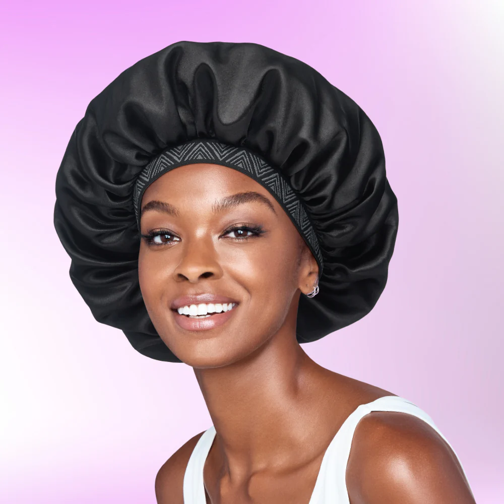 RED by KISS Adjustable Fashion Hair Bonnet for Day & Night Hair Protection - Image 9