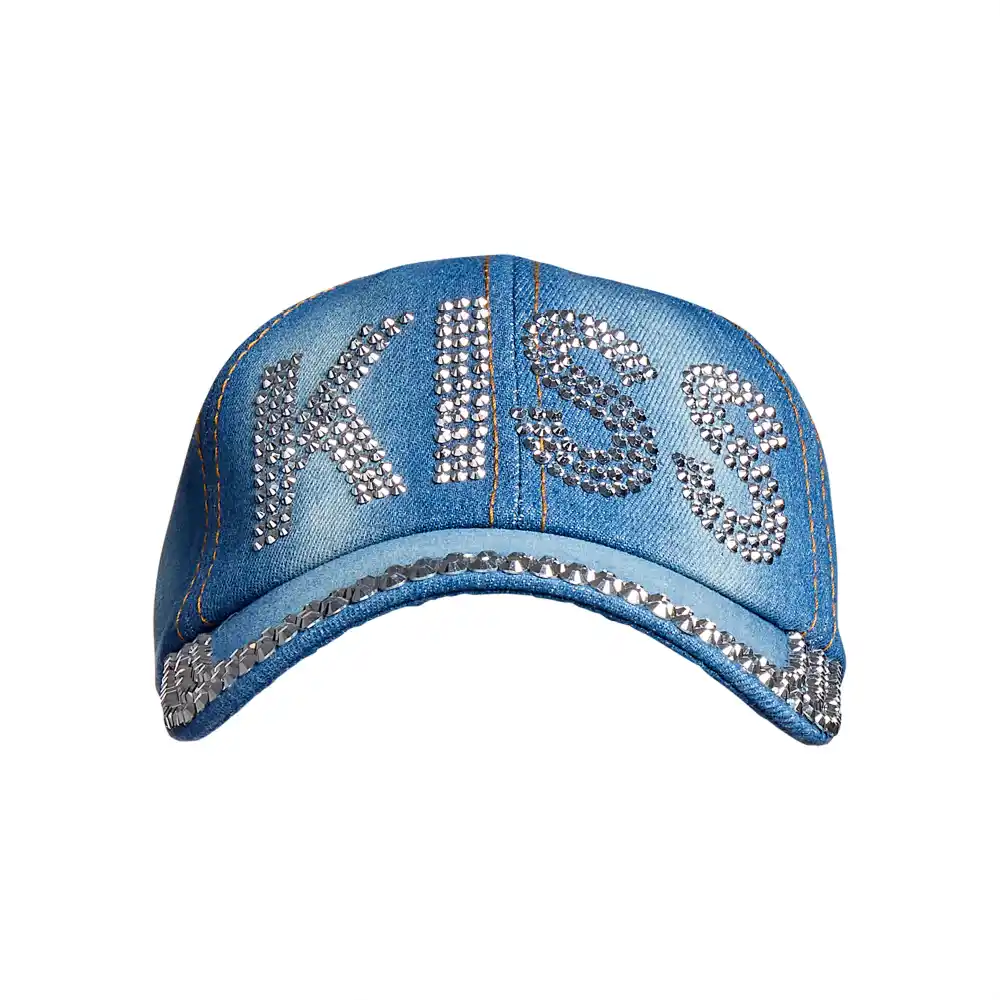 RED by KISS Adjustable Satin Lined Studded Baseball Cap - Image 14