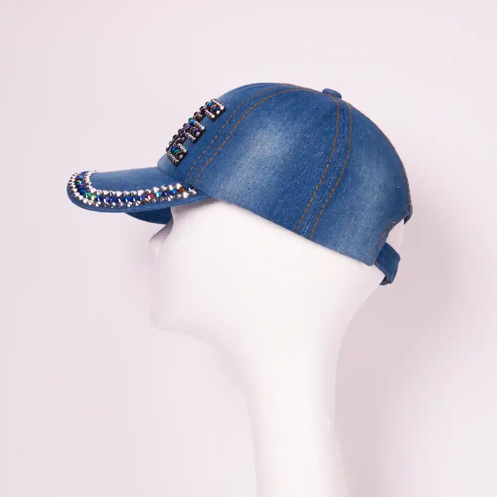 RED by KISS Adjustable Satin Lined Studded Baseball Cap - Image 19