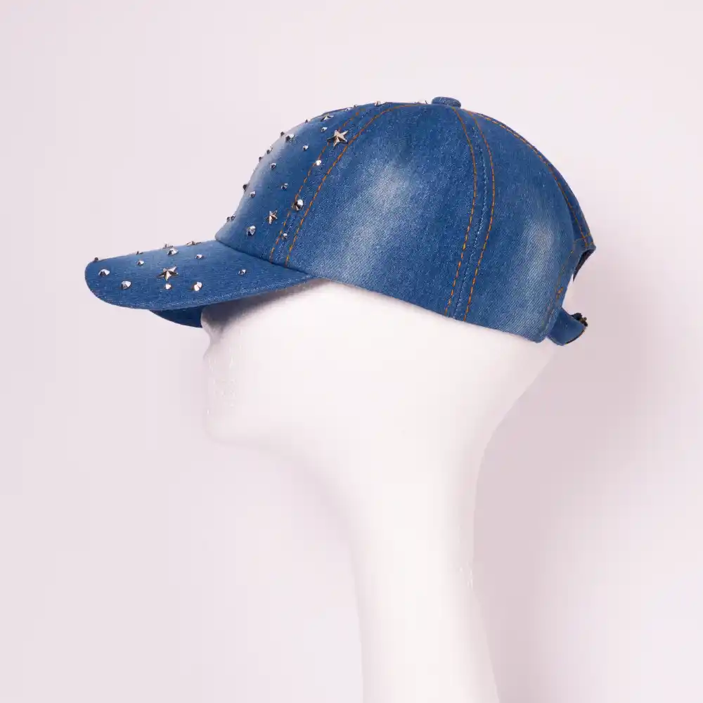 RED by KISS Adjustable Satin Lined Studded Baseball Cap - Image 22