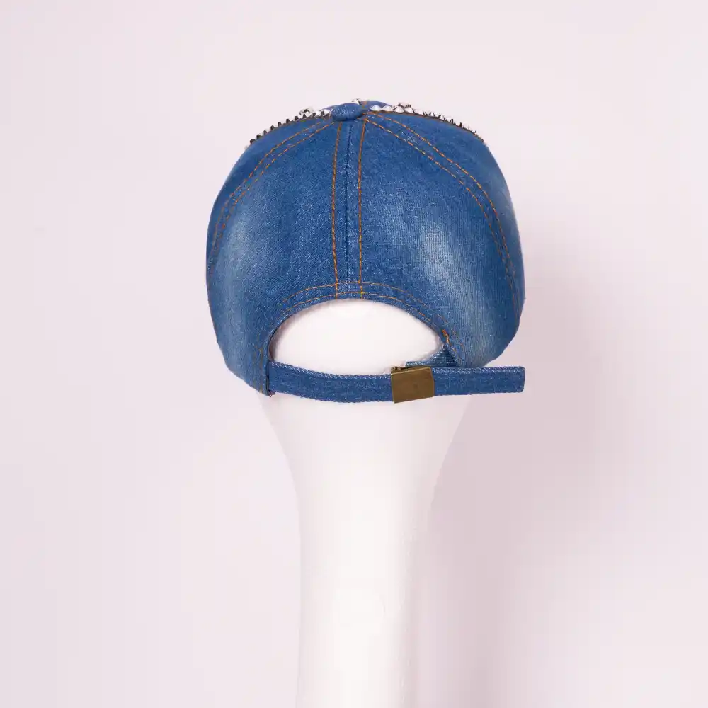 RED by KISS Adjustable Satin Lined Studded Baseball Cap - Image 27