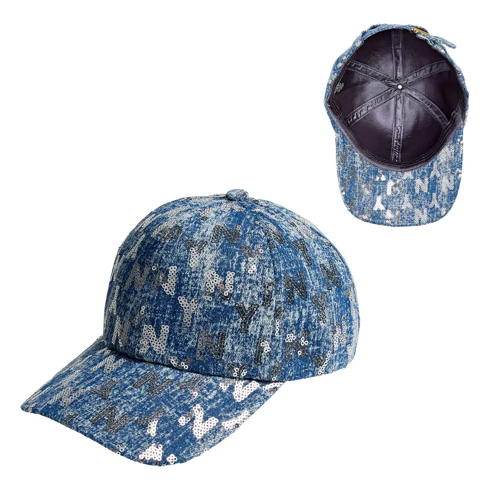 RED by KISS Adjustable Satin Lined Studded Baseball Cap - Image 6