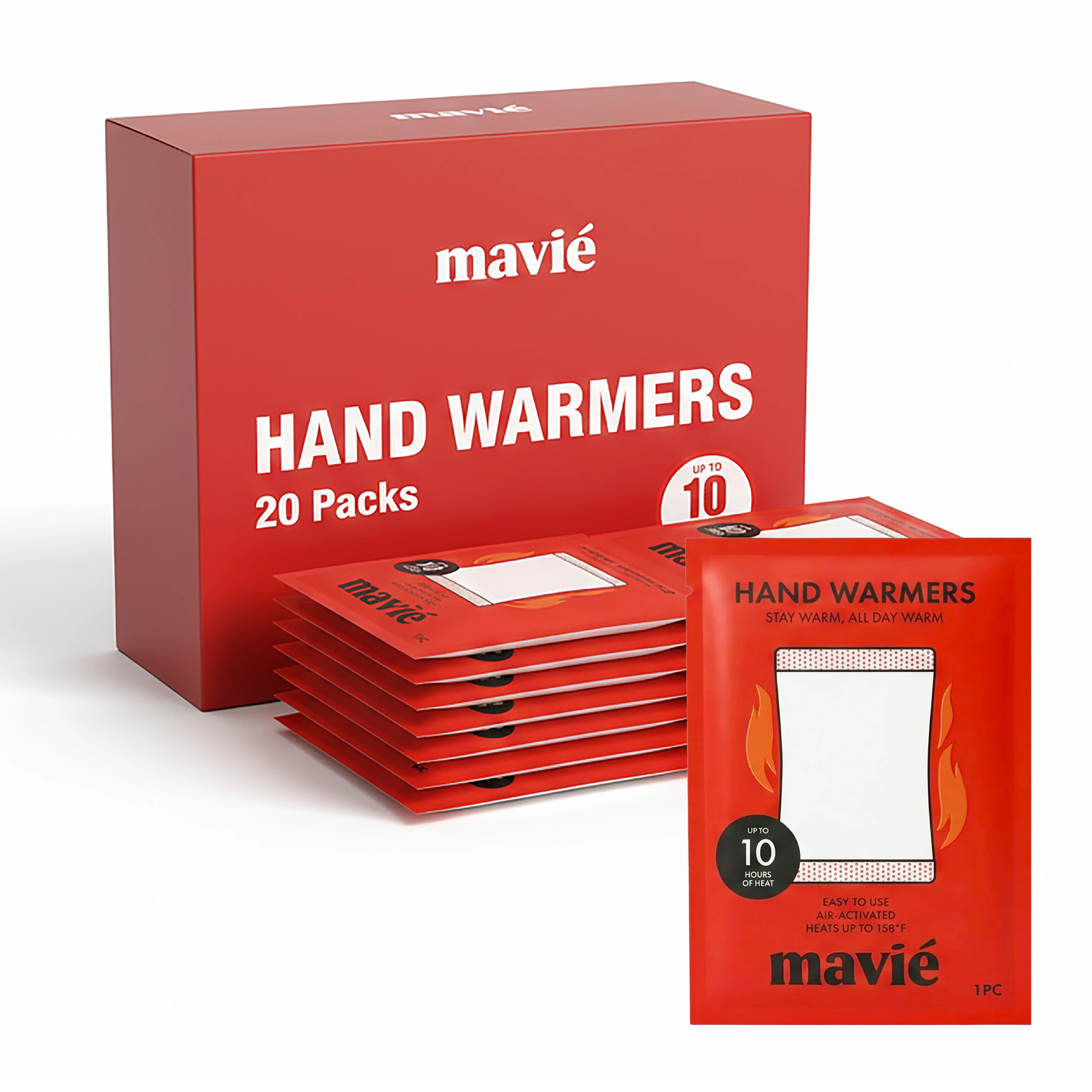 MAVIE Air-Activated Pocket Warmers (10-Pack) - Image 8