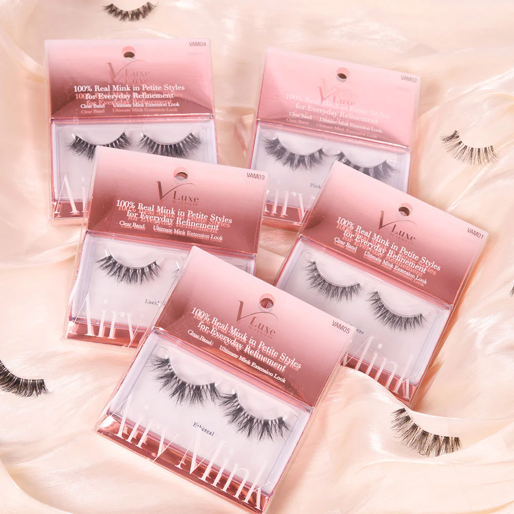 VLuxe By i•ENVY Airy Mink Strip Lashes - Image 15