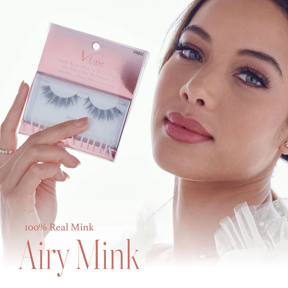 VLuxe By i•ENVY Airy Mink Strip Lashes - Image 24