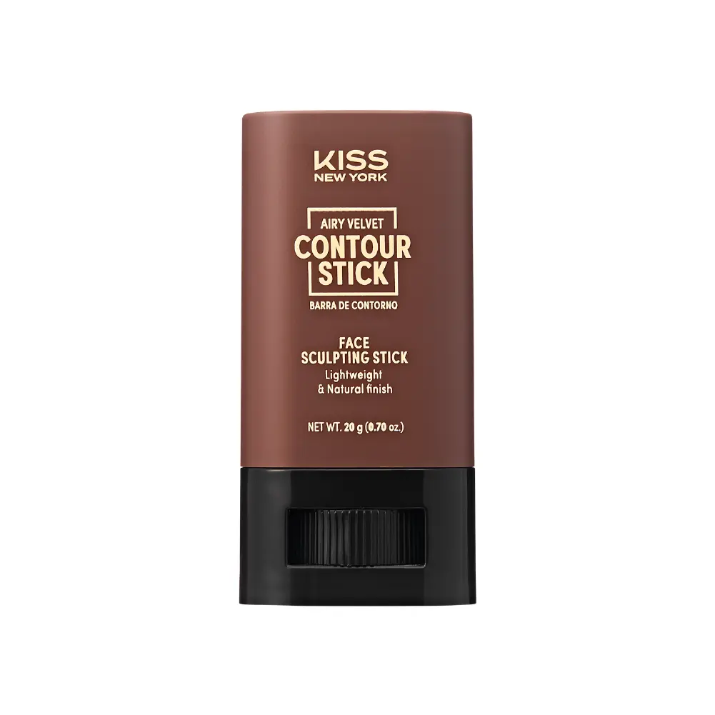 Kiss New York Airy Velvet Contour Stick for Face Sculpting - Image 24