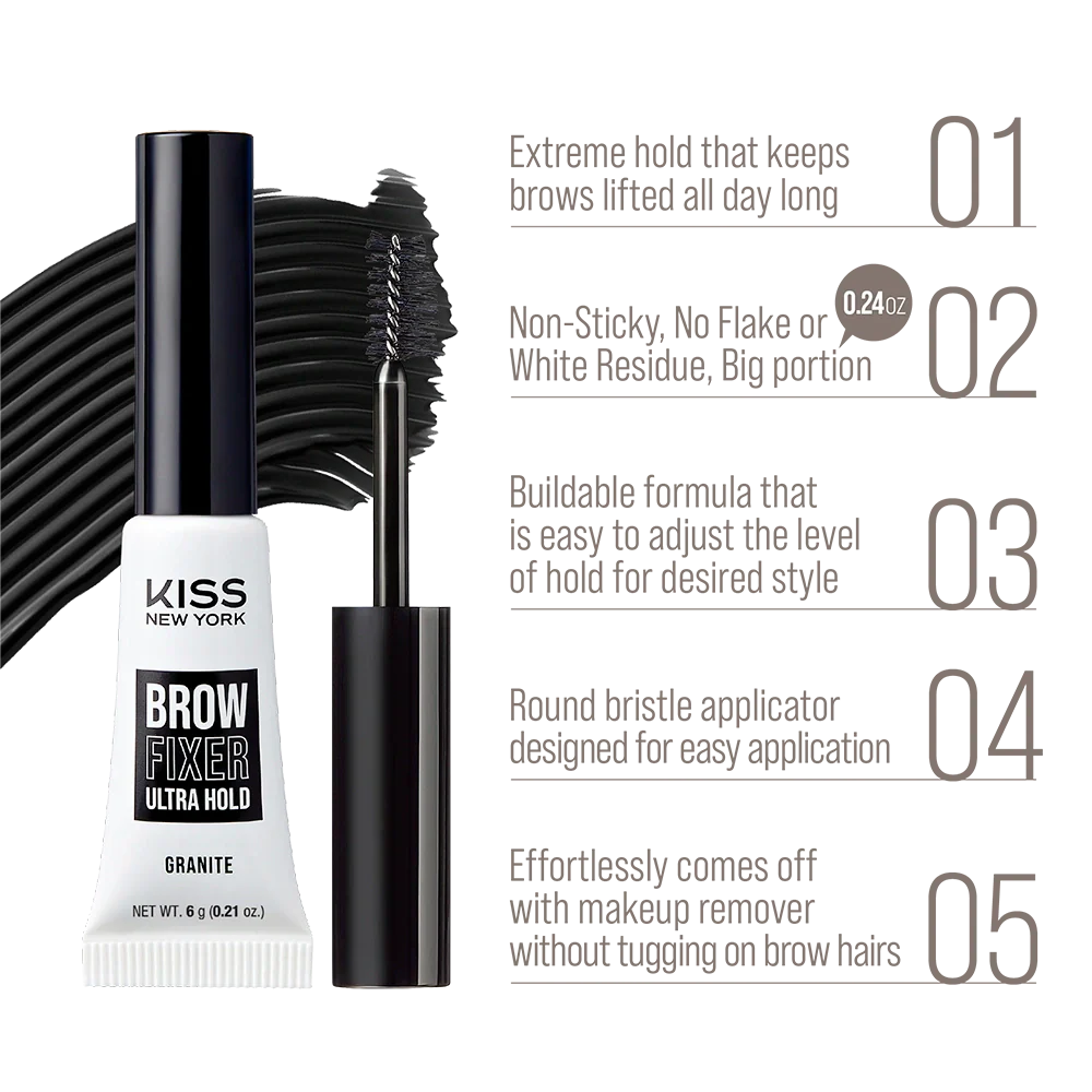 Kiss New York All-Day Extreme Hold Brow Fixer - Image 10