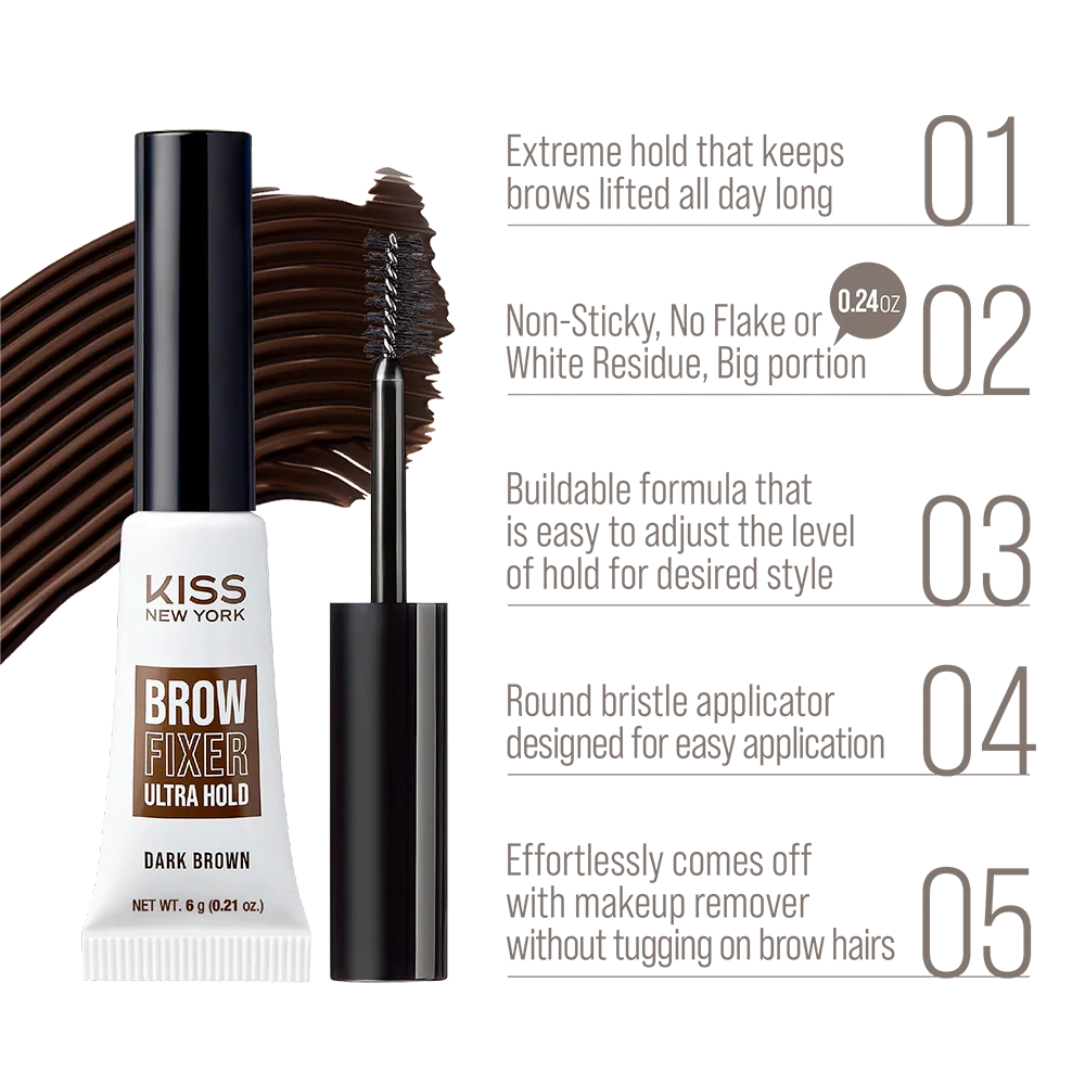 Kiss New York All-Day Extreme Hold Brow Fixer - Image 9
