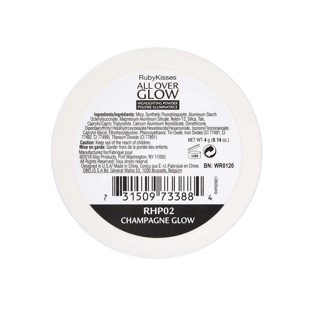 Ruby Kisses All Over Glow Face & Body Highlighter - Image 8