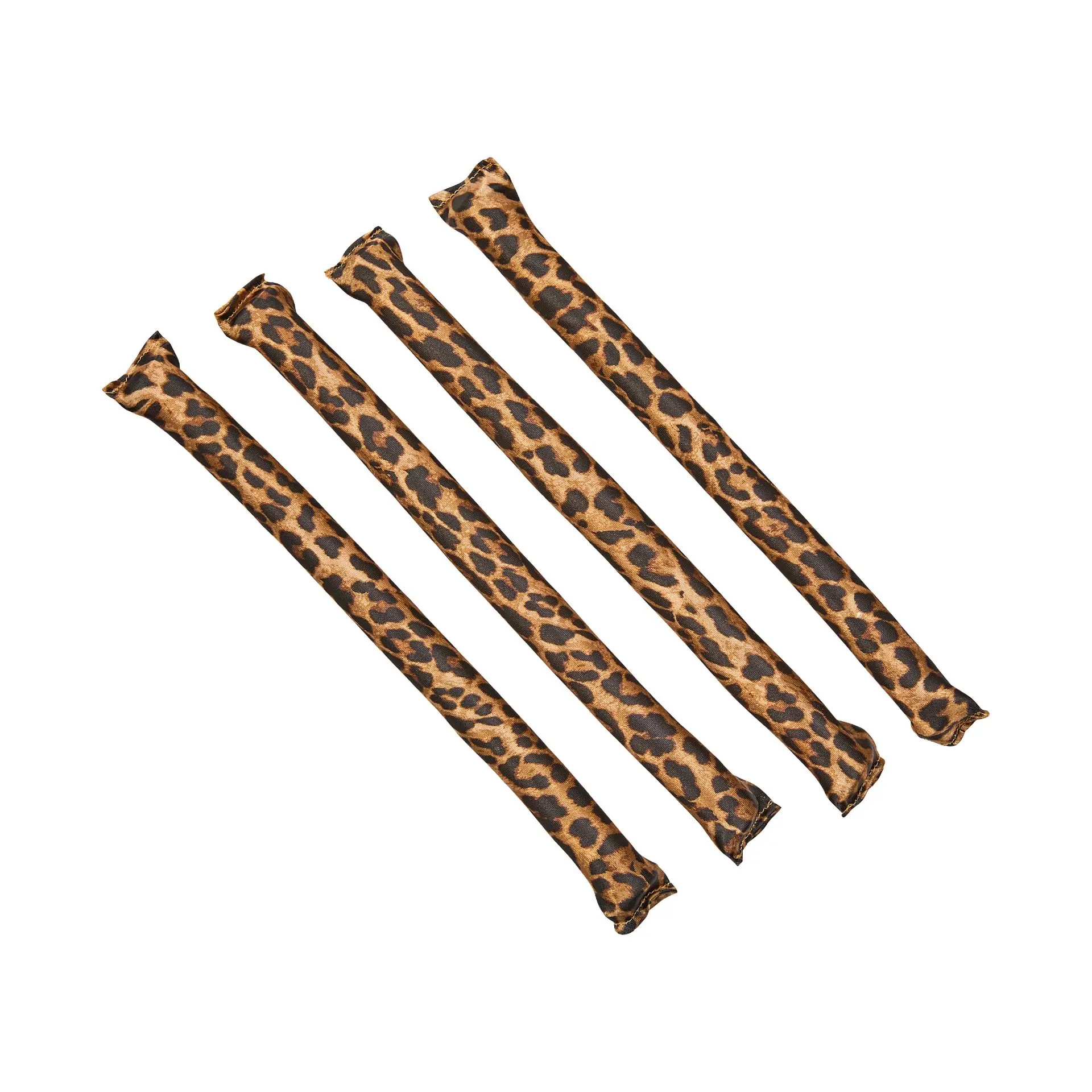 RED by KISS Animal Print Heatless Curling Silky Satin Flexi Rods - Image 35