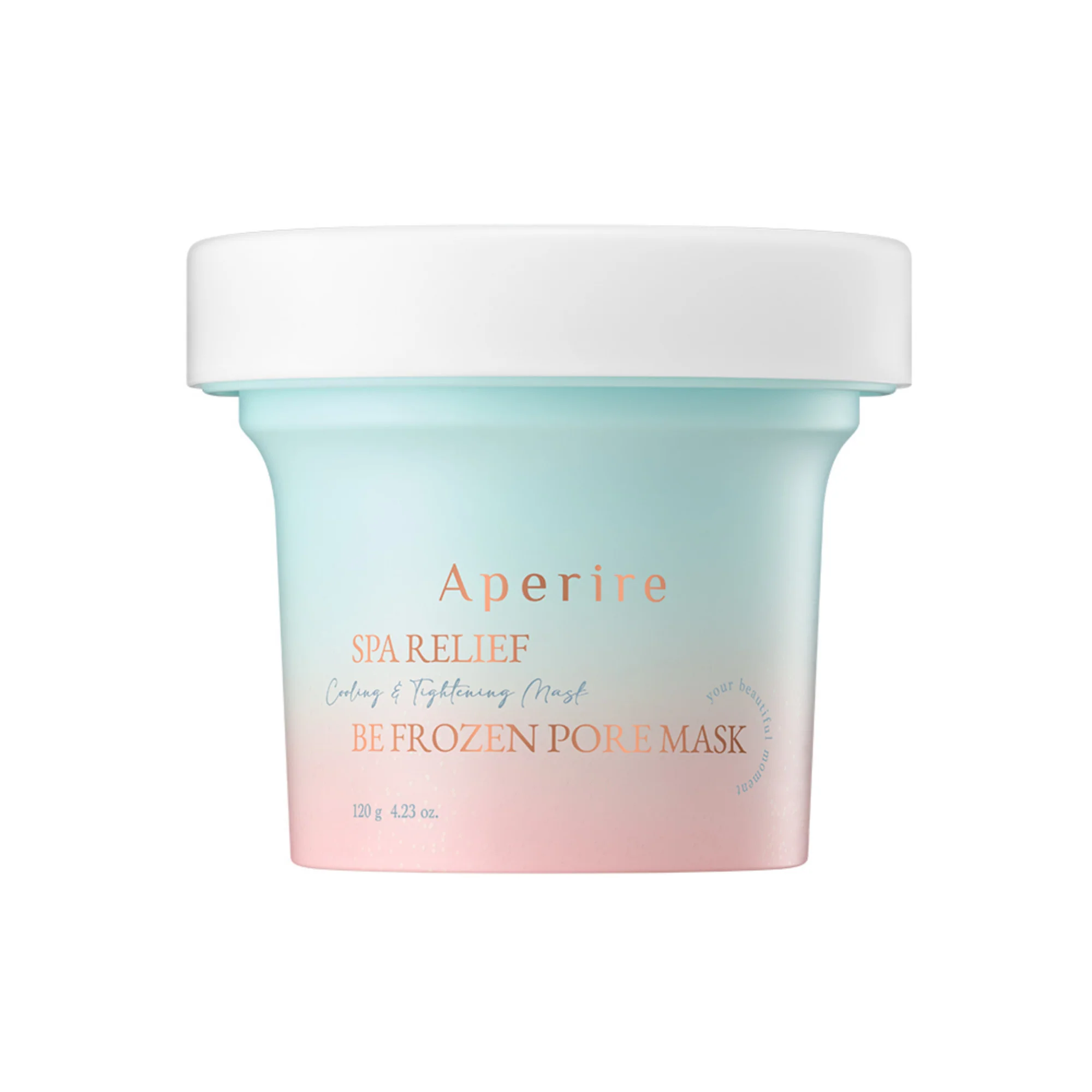 Aperire Be Frozen Pore Mask – Instant Cooling & Pore Tightening Glacial Clay Pack - Image 19