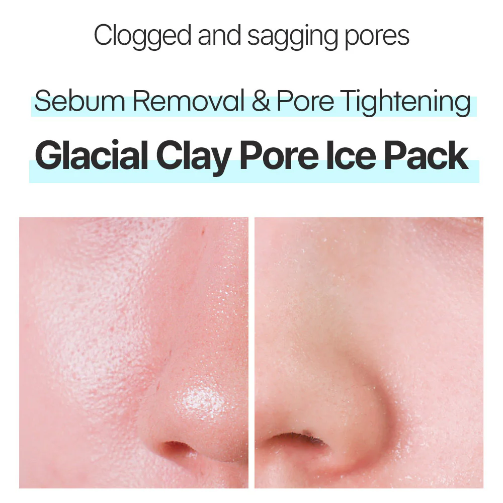 Aperire Be Frozen Pore Mask – Instant Cooling & Pore Tightening Glacial Clay Pack - Image 2