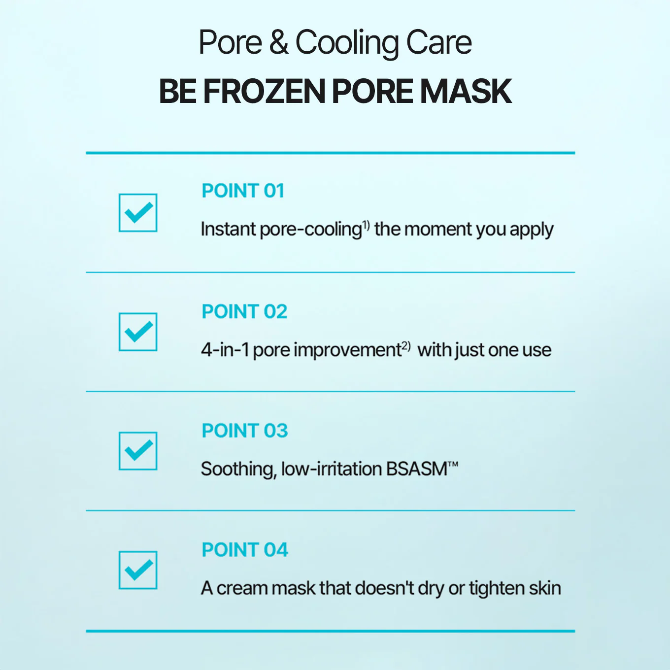 Aperire Be Frozen Pore Mask – Instant Cooling & Pore Tightening Glacial Clay Pack - Image 25