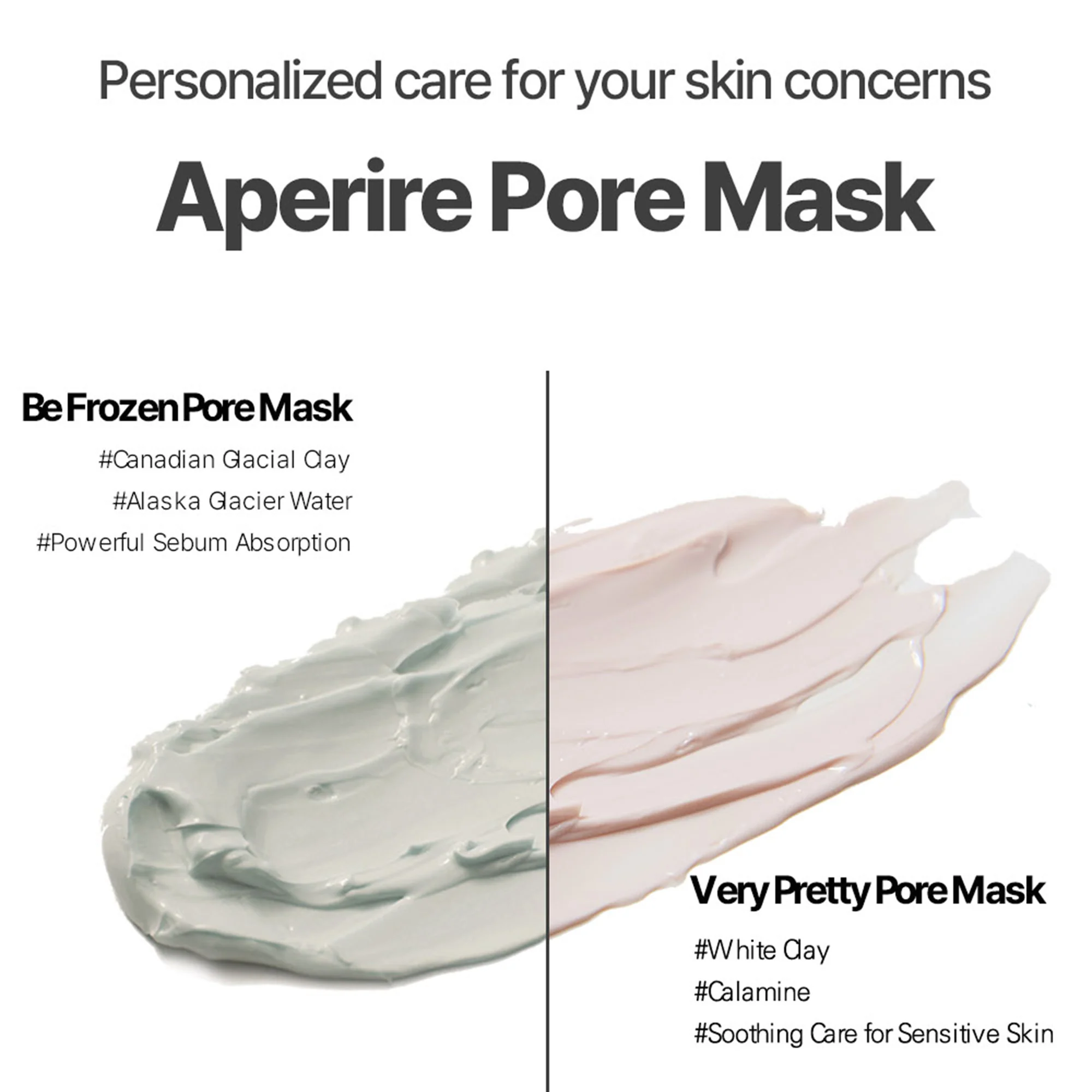 Aperire Be Frozen Pore Mask – Instant Cooling & Pore Tightening Glacial Clay Pack - Image 30