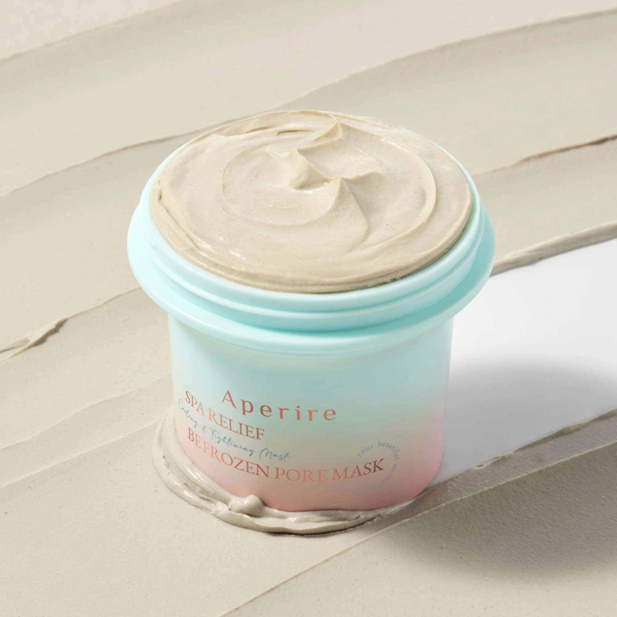 Aperire Be Frozen Pore Mask – Instant Cooling & Pore Tightening Glacial Clay Pack - Image 37