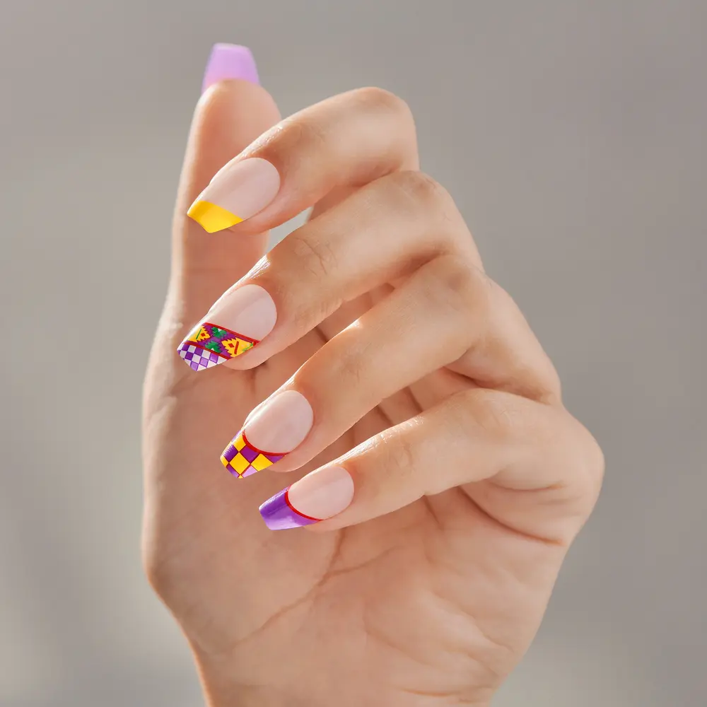KISS AriZona x imPRESS Press-On Manicure Fake Nails - Fruit Punch - Image 2