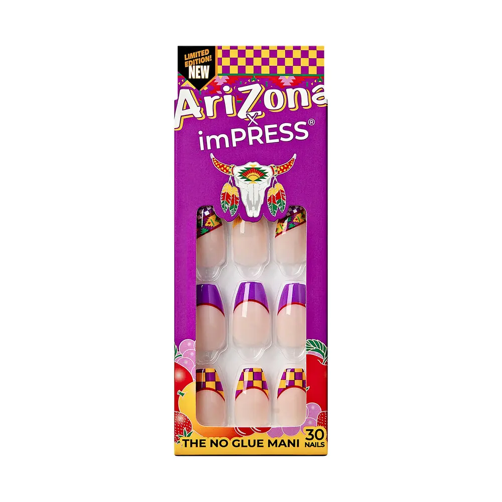 KISS AriZona x imPRESS Press-On Manicure Fake Nails - Fruit Punch - Image 5