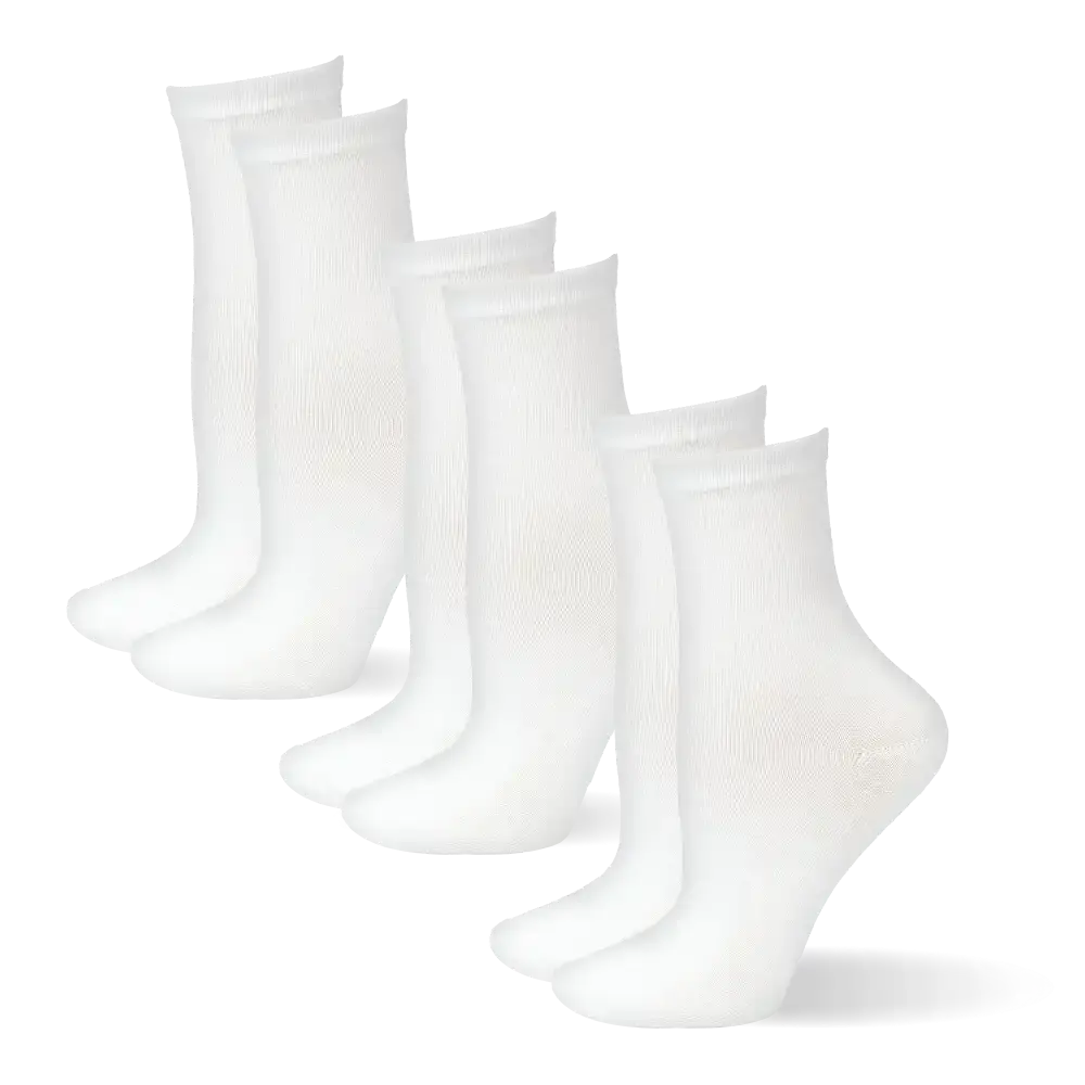 Arria 3‑Pack Basic Socks – Crew & Invisible No‑Show - Image 16