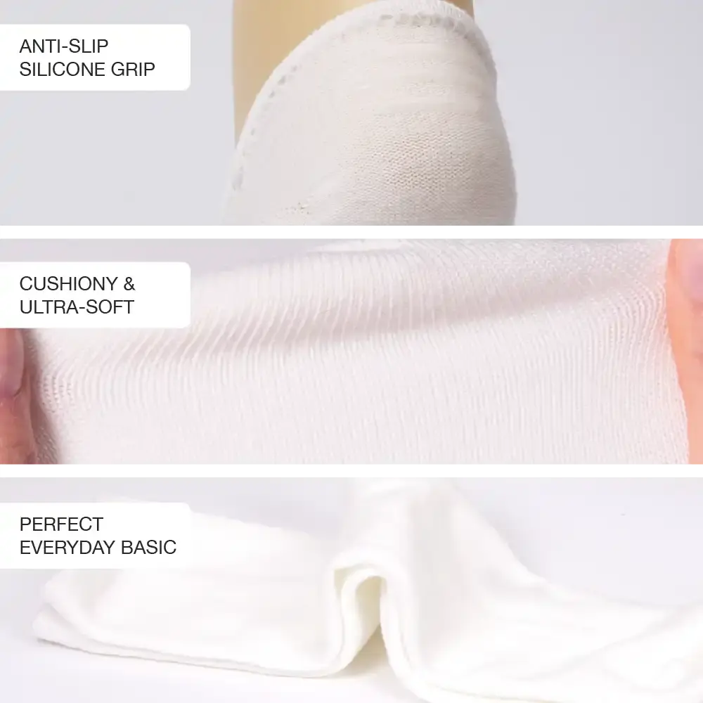 Arria 3‑Pack Basic Socks – Crew & Invisible No‑Show - Image 34