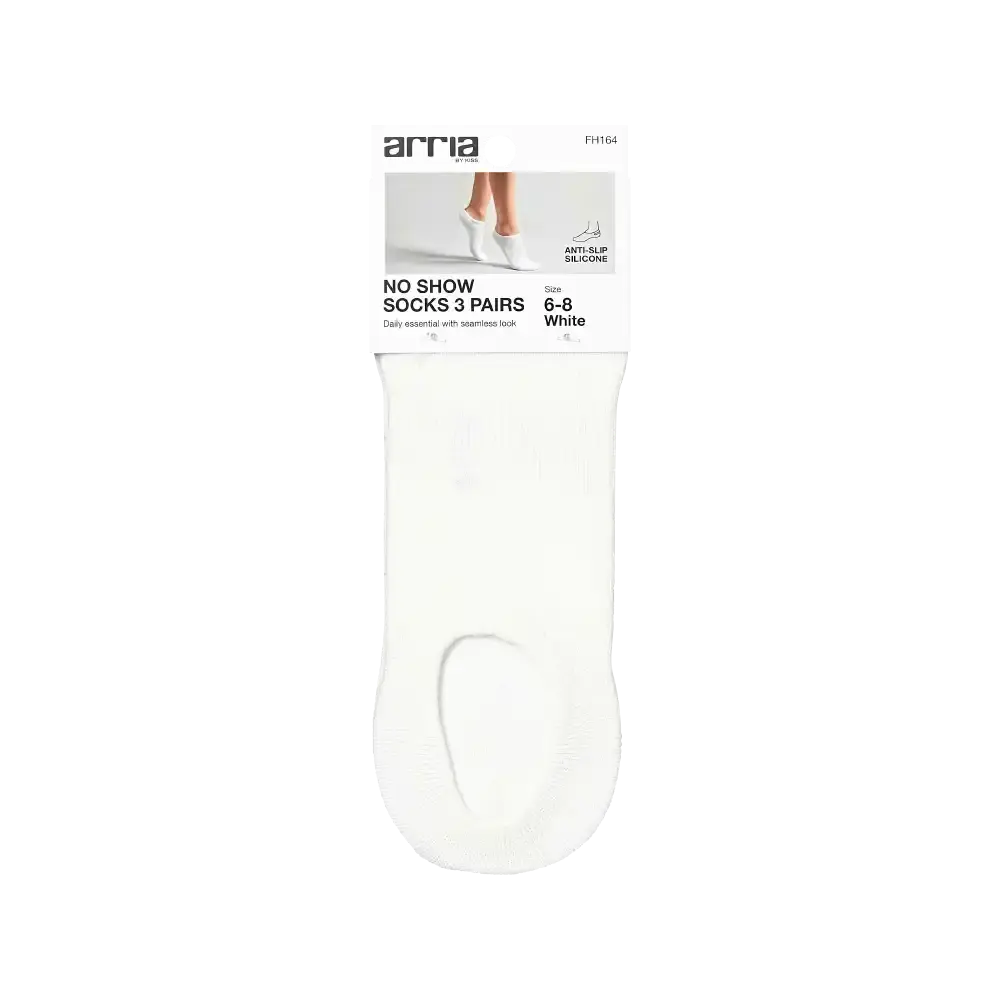Arria 3‑Pack Basic Socks – Crew & Invisible No‑Show - Image 40