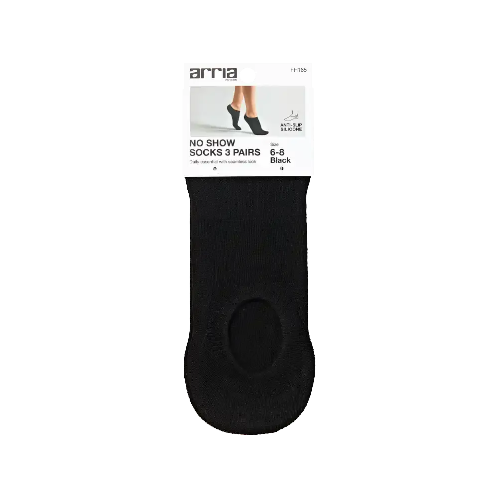 Arria 3‑Pack Basic Socks – Crew & Invisible No‑Show - Image 41