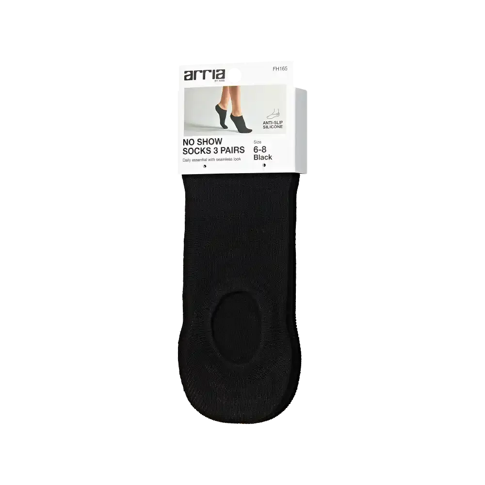 Arria 3‑Pack Basic Socks – Crew & Invisible No‑Show - Image 43