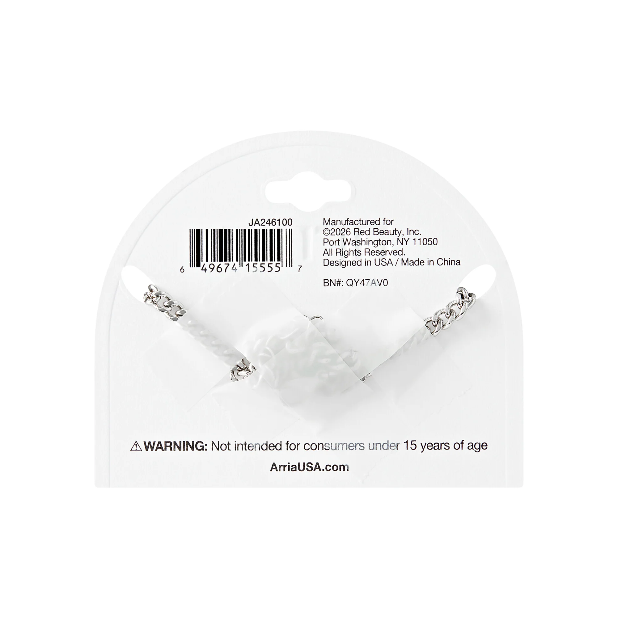 ARRIA Butterfly Charm Curb Chain Anklet for Women - 14K Gold Plated & White Gold Tone - Image 6