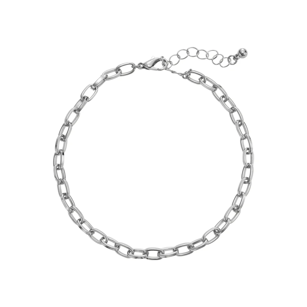 ARRIA Layered Black Beaded Anklet for Women - 14K Gold Plated & White Gold Tone - Image 9