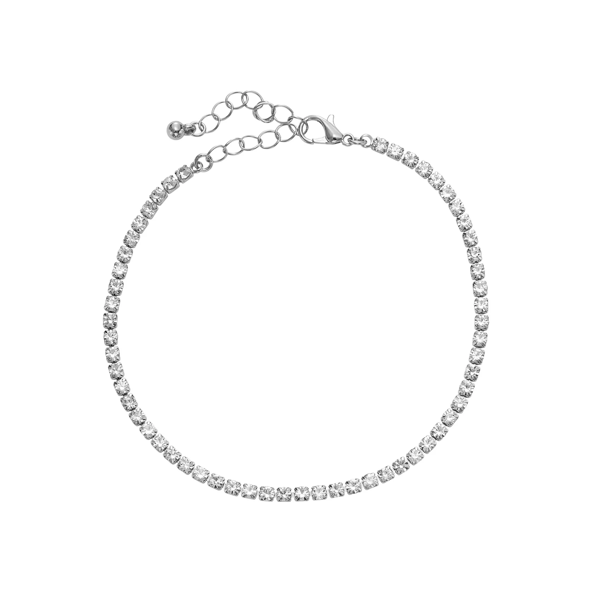 ARRIA Layered Butterfly Anklet for Women - 14K Gold Plated & White Gold Tone - Image 8